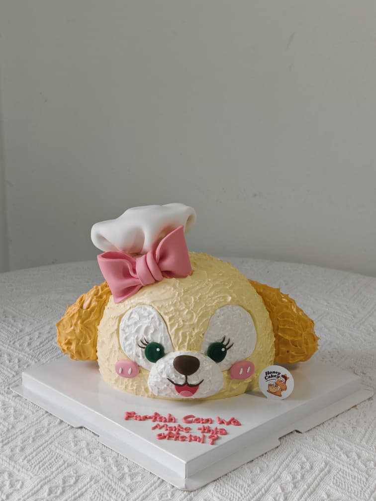 Bear - Butter Cream Character Cake by Honey Cakey, Bandar Mahkota Cheras