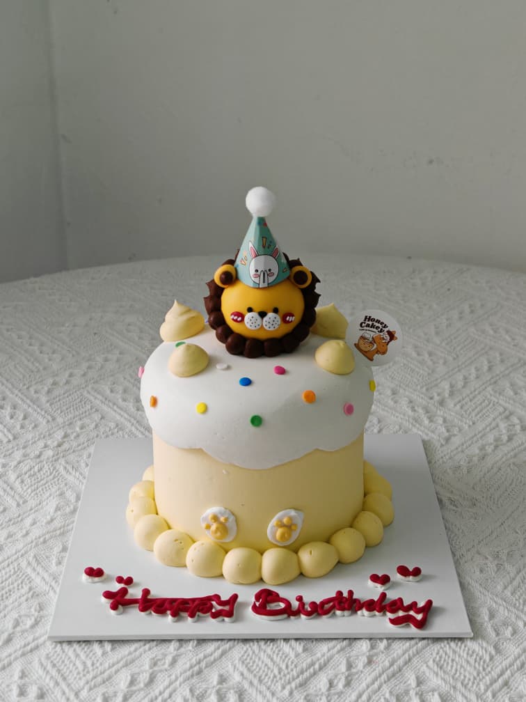 Leo - Butter Cream Character Cake by Honey Cakey, Bandar Mahkota Cheras
