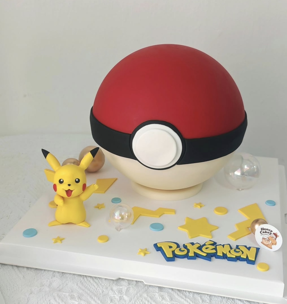 Pokemon Cake - 3D Fondant with Buttercream Cake by Honey Cakey, Bandar Mahkota Cheras