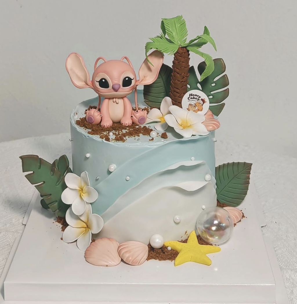 Stitch Cake - Butter Cream Character Cake by Honey Cakey, Bandar Mahkota Cheras